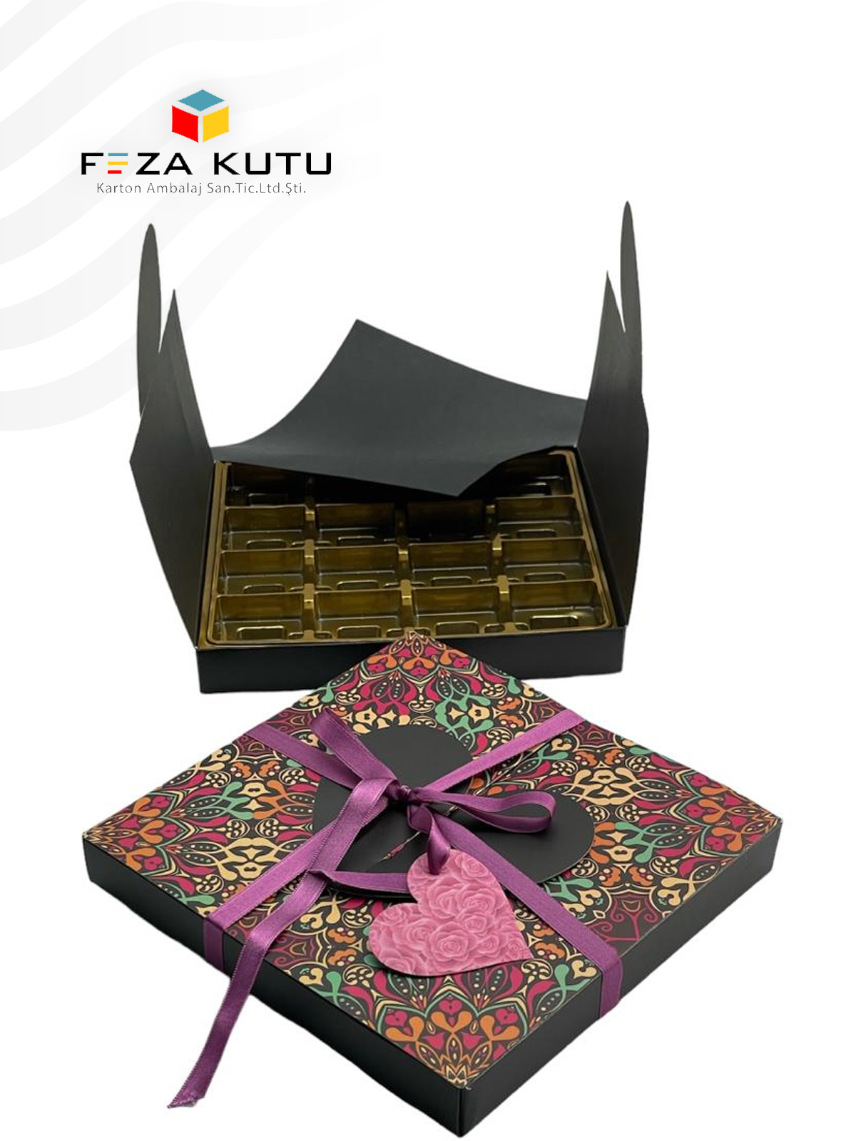  ikolata Kutusu Hediye Kutusu Kalpli Kutu 14 ubat Kutusu Pasta Kutusu 